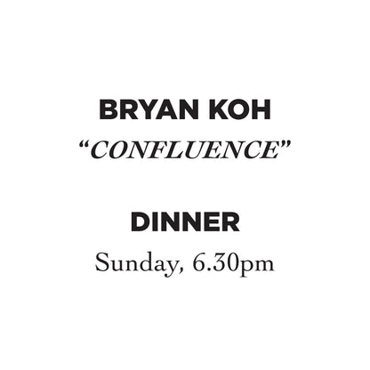30 AUGUST 2026 – DINNER